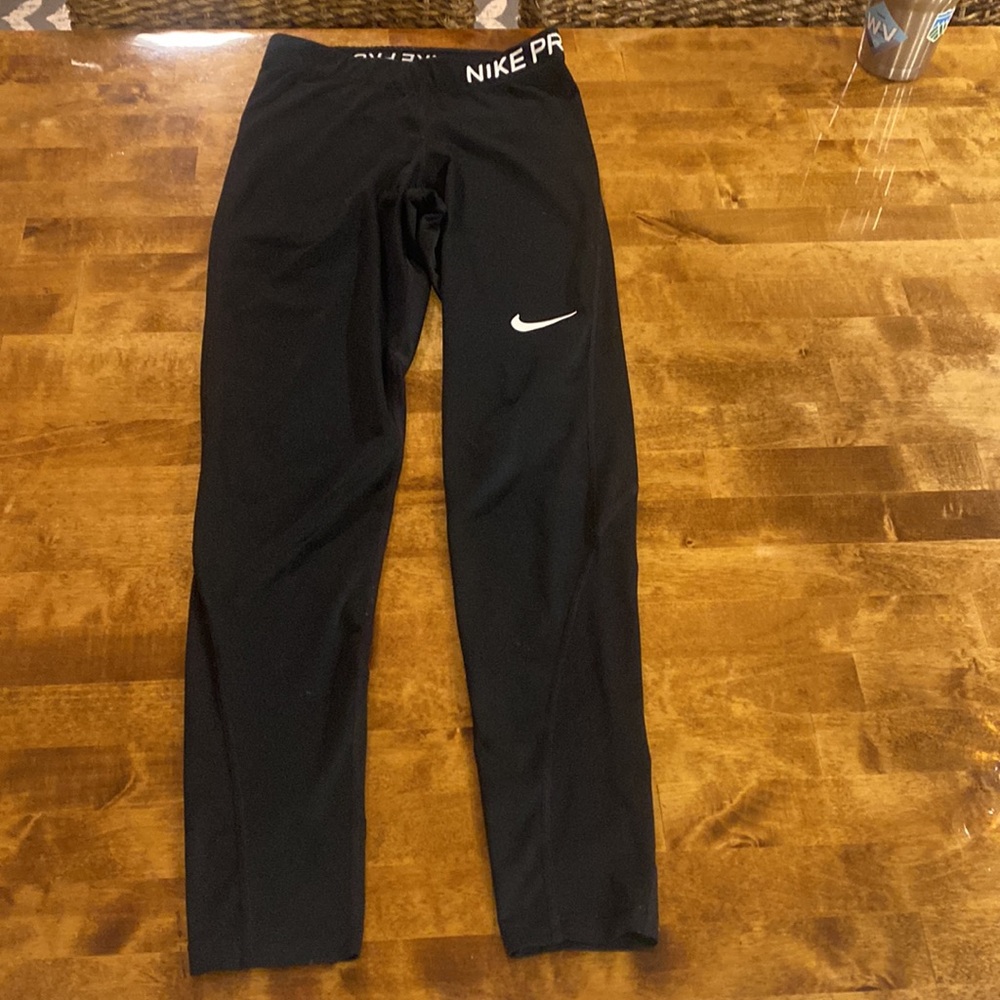 Nike Pro Black Small Workout tights. Dri-Fit